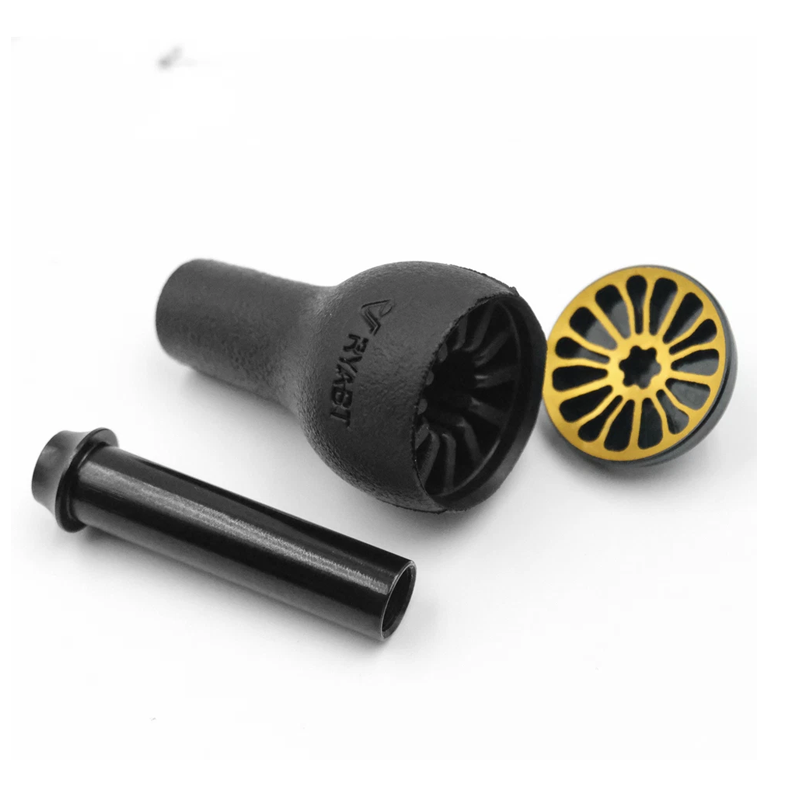 Shimano Reel Stradic - TPE Black Knob 27mm Compatible for