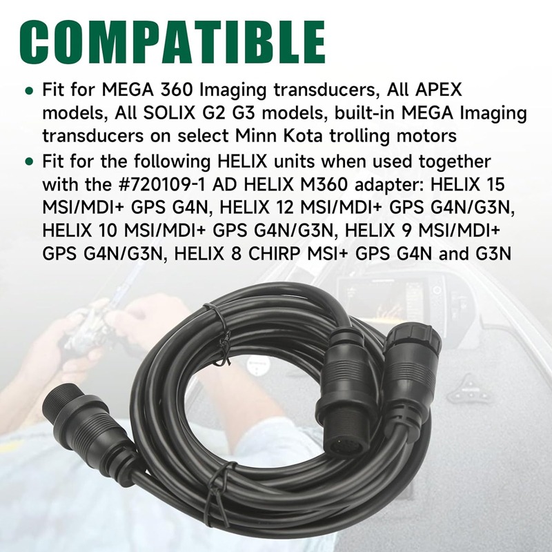 Fish Finders Adapter Cable 14  - Fish Finder Cable ulasan dan harga